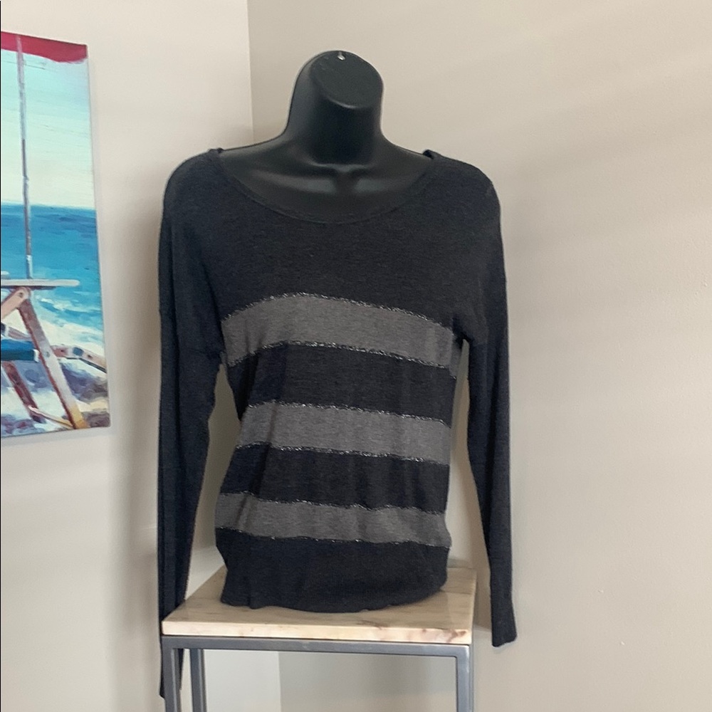 Ann Taylor LOFT Gray Sweater